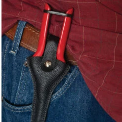 Johnny's Needle Nose Shears -Bloom & Harvest Supplies 06252 03 needle nose shears with leather case