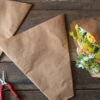 Kraft Paper Cut-Flower Sleeves – L, 100 Count